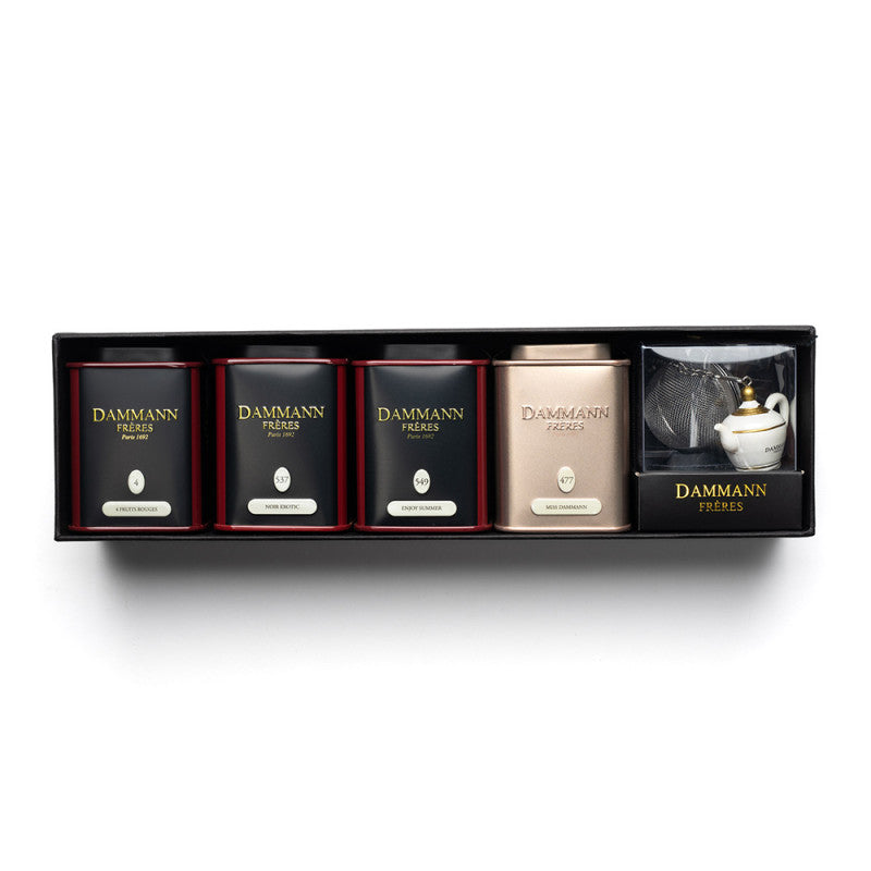 Coffret cadeau thé Dammann Promenade - Dammann frères